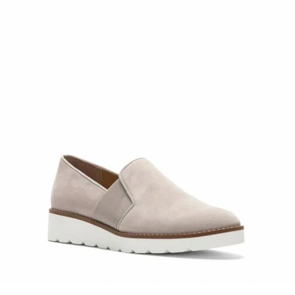 Franco Sarto Hailie 2 Womens Suede Slip On Shoes Size 7 - Picture 1 of 12